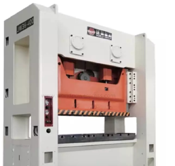 Máy dập cơ JW36-400 400 tấn H frame – ứng dụng bơm chống quá tải